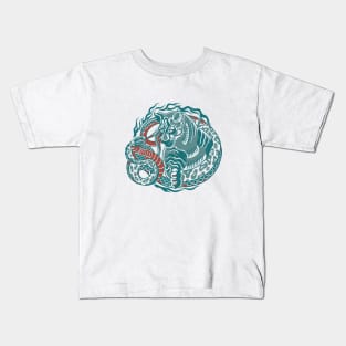 Cobra Versus Wild Cat Kids T-Shirt